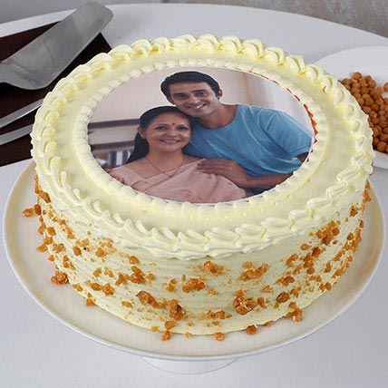 1kg Personalized Photo Cake Online| OrderYourChoice