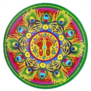 Floor Rangoli Sticker for Diwali