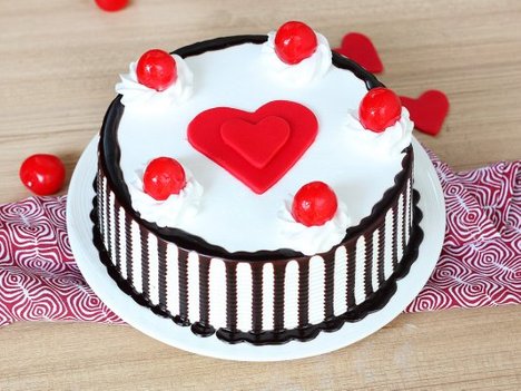 Black Forest with Heart on Top