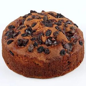 Dates and Rasing topping Dry Cake